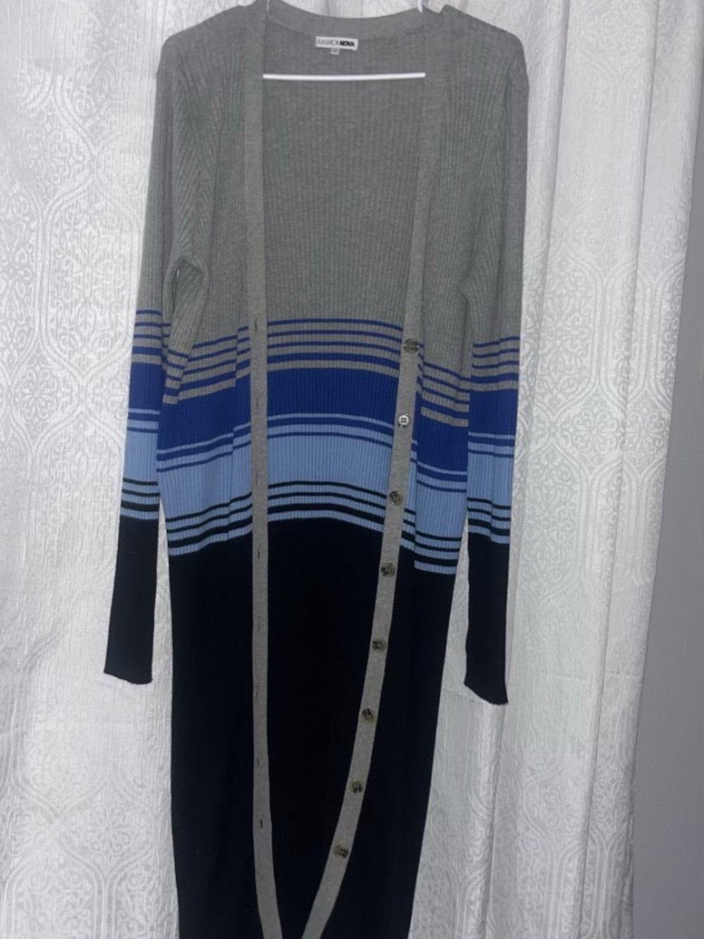 Fashion Nova Button-Front Cardigan Sweater
